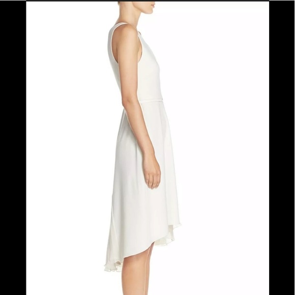 HALSTON HERITAGE Dress One-Shoulder Sz 10 - Picture 4 of 12